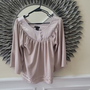 BCBGMaxAzria Women's Blouse in Soft Pink